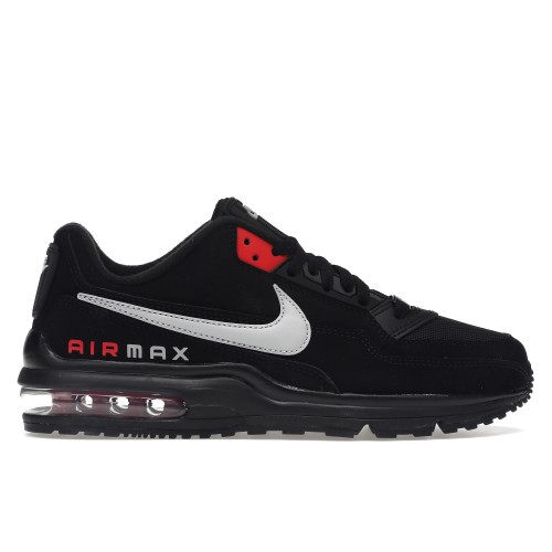 Кроссы Nike Air Max LTD 3 Black Smoke Grey University Red - мужская сетка размеров