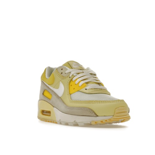 Кроссы Nike Air Max 90 Recraft Lemon (W) - женская сетка размеров