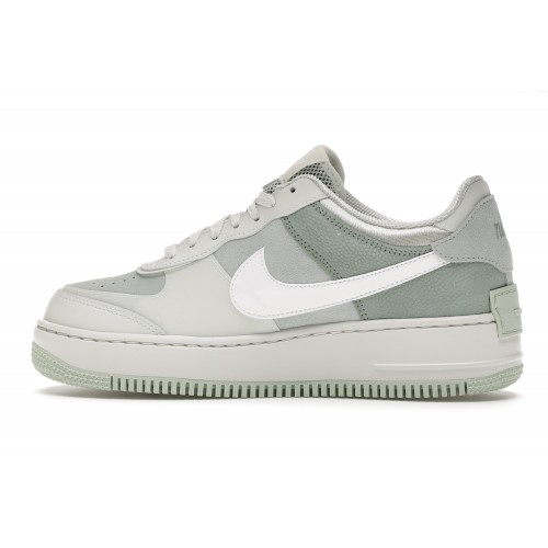 Кроссы Nike Air Force 1 Low Shadow Spruce Aura White (W) - женская сетка размеров