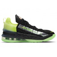 Подростковые кроссовки Nike LeBron 18 Black Crimson Volt (GS)