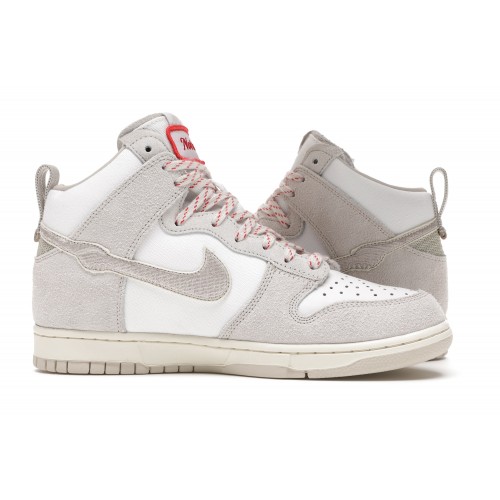 Кроссы Nike Dunk High Notre Light Orewood Brown - мужская сетка размеров
