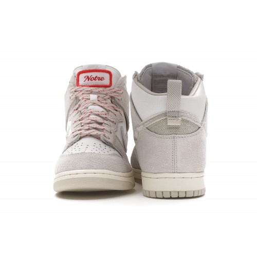 Кроссы Nike Dunk High Notre Light Orewood Brown - мужская сетка размеров