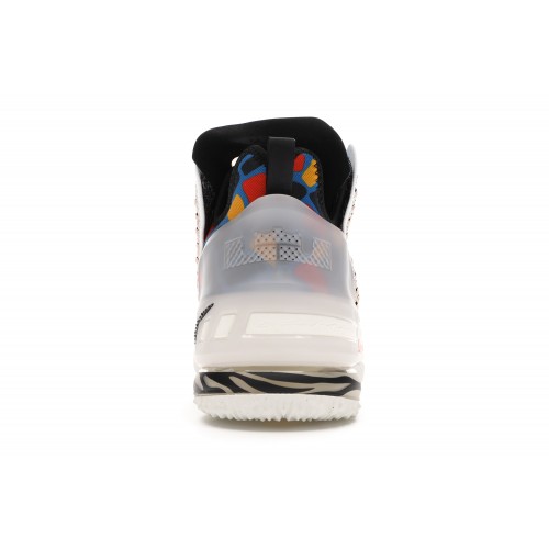 Кроссы Nike LeBron 18 Multi Animal Print - мужская сетка размеров