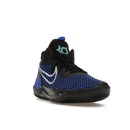 Кроссы Nike KD Trey 5 IX Black Racer Blue - мужская сетка размеров