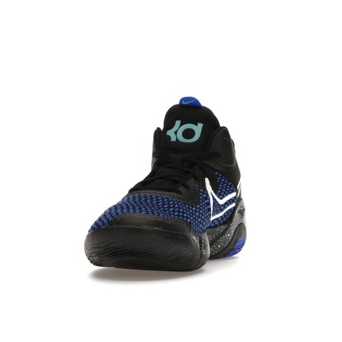 Кроссы Nike KD Trey 5 IX Black Racer Blue - мужская сетка размеров