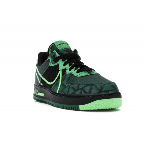Кроссы Nike Air Force 1 React Naija - мужская сетка размеров