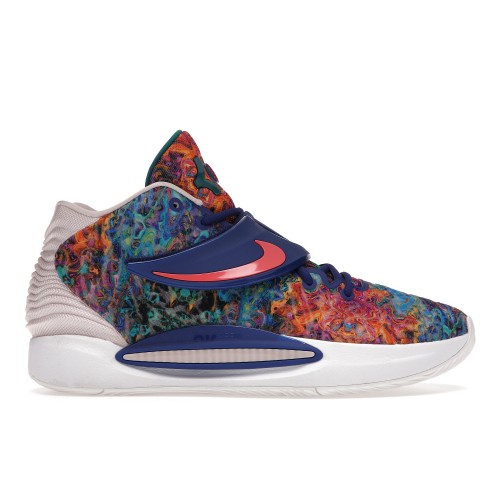 Кроссы Nike KD 14 Psychedelic - мужская сетка размеров