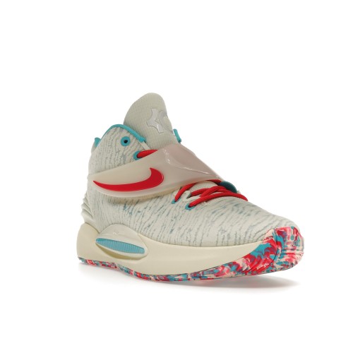 Кроссы Nike KD 14 Multicolor - мужская сетка размеров