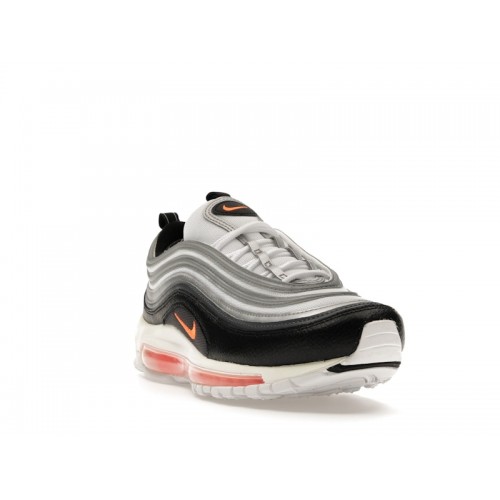 Кроссы Nike Air Max 97 Black Orange - мужская сетка размеров