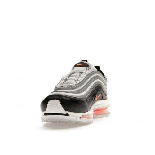 Кроссы Nike Air Max 97 Black Orange - мужская сетка размеров