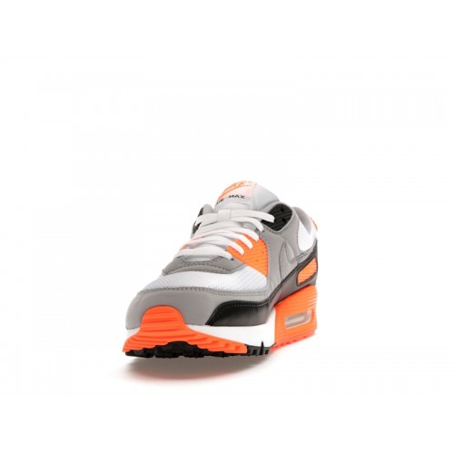 Кроссы Nike Air Max 90 Recraft Total Orange - мужская сетка размеров