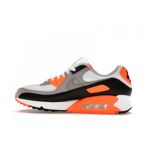 Кроссы Nike Air Max 90 Recraft Total Orange - мужская сетка размеров