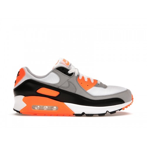 Кроссы Nike Air Max 90 Recraft Total Orange - мужская сетка размеров