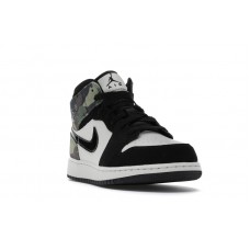 Подростковые Jordan 1 Mid Camo (GS)
