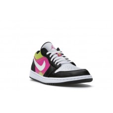 Jordan 1 Low Black Active Fuchsia Cyber