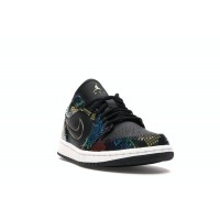 Женские Jordan 1 Low Multicolor Snakeskin (2020) (W)