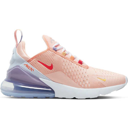 Кроссы Nike Air Max 270 Washed Coral Football Grey (W) - женская сетка размеров