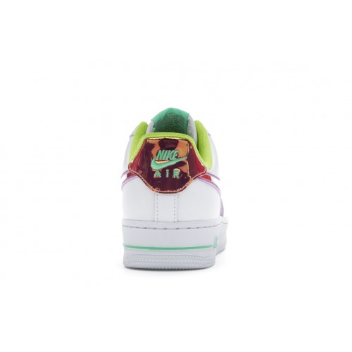 Кроссы Nike Air Force 1 Low White Multi Pastel (W) - женская сетка размеров