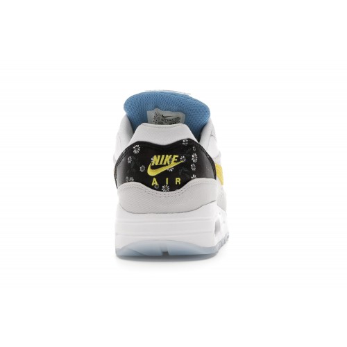 Кроссы Nike Air Max 1 Daisy (GS) - подростковая сетка размеров
