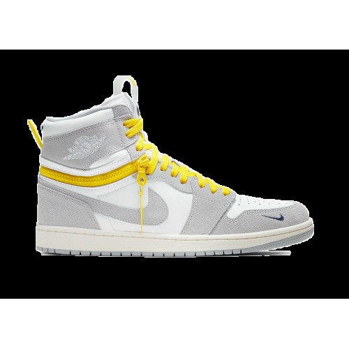 Кроссы Jordan 1 High Switch Light Smoke - мужская сетка размеров
