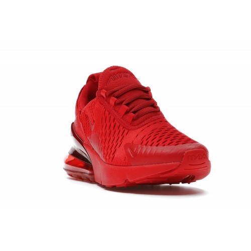 Кроссы Nike Air Max 270 University Red (GS) - подростковая сетка размеров