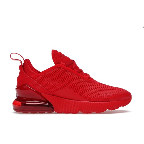 Кроссы Nike Air Max 270 University Red (PS) - детская сетка размеров