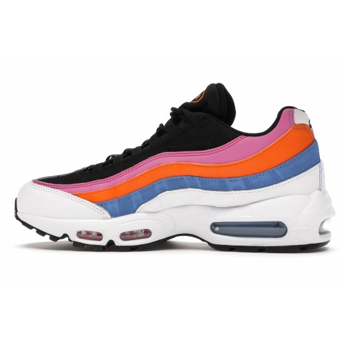 Кроссы Nike Air Max 95 Essential Multi - мужская сетка размеров