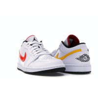Jordan 1 Low White Multi-Color
