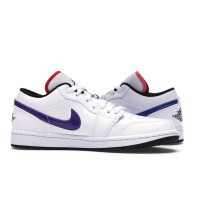 Jordan 1 Low White Multi-Color