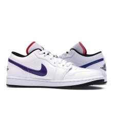 Jordan 1 Low White Multi-Color