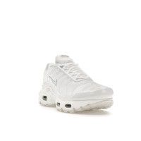 Подростковые Nike Air Max Plus White Metallic Silver (GS)