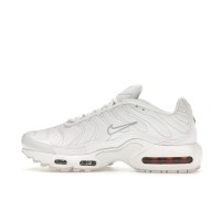 Подростковые Nike Air Max Plus White Metallic Silver (GS)