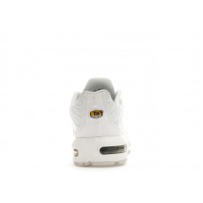Подростковые Nike Air Max Plus White Metallic Silver (GS)