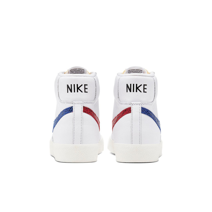 Nike Blazer Mid 77 Red & Blue - мужская сетка размеров Nike Blazer Mid 77 Red & Blue - мужская сетка размеров