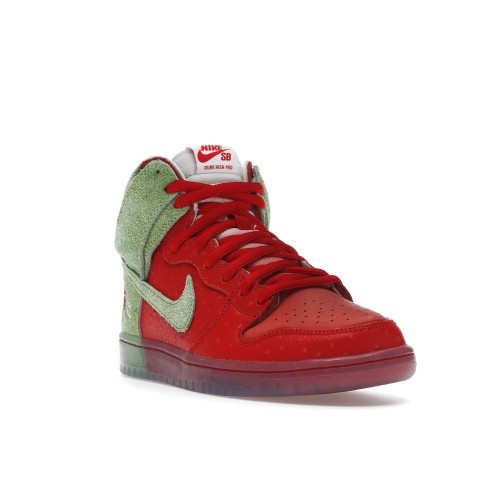 Кроссы Nike SB Dunk High Strawberry Cough (Regular Box) - мужская сетка размеров