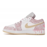 Подростковые Jordan 1 Low Paint Drip (GS)
