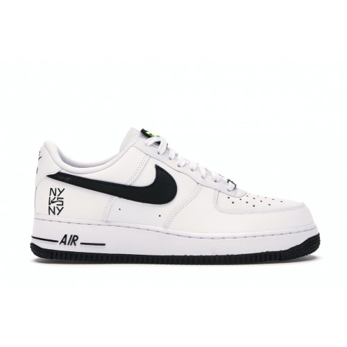 Кроссы Nike Air Force 1 Low NY vs. NY White Black (2020) - мужская сетка размеров
