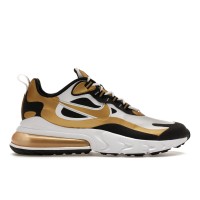 Кроссовки Nike Air Max 270 React White Metallic Gold