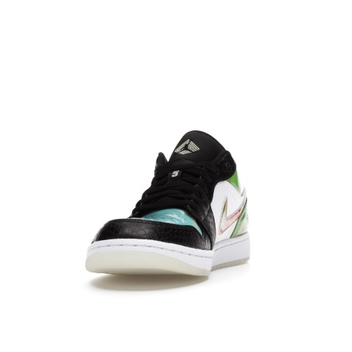 Кроссы Jordan 1 Low Galaxy - мужская сетка размеров