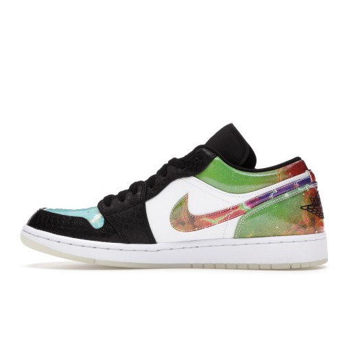 Кроссы Jordan 1 Low Galaxy - мужская сетка размеров