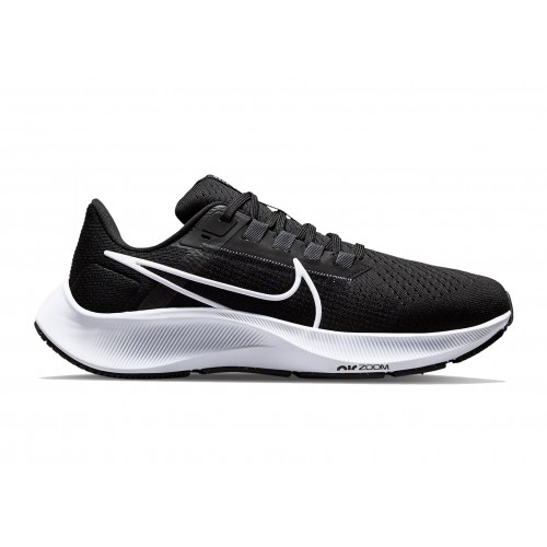 Кроссы Nike Air Zoom Pegasus 38 Black White (W) - женская сетка размеров