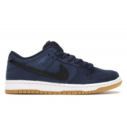 Кроссы Nike SB Dunk Low Navy Black Gum - мужская сетка размеров