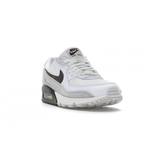 Nike Air Max 90 Sail Baroque Brown - мужская сетка размеров