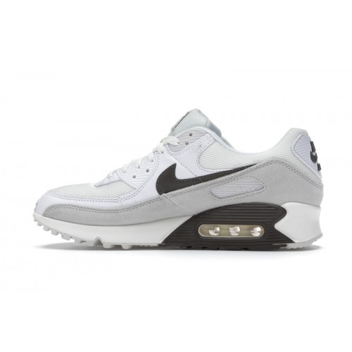 Nike Air Max 90 Sail Baroque Brown - мужская сетка размеров