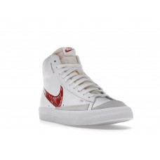 Мужские кроссовки Nike Blazer Mid 77 Sketch White Red