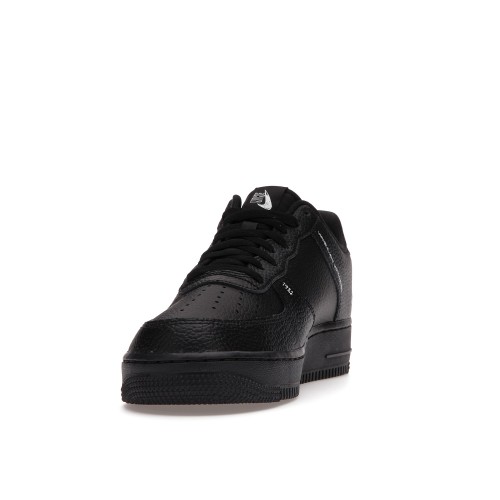 Кроссы Nike Air Force 1 Low Sketch Black - мужская сетка размеров