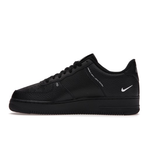Кроссы Nike Air Force 1 Low Sketch Black - мужская сетка размеров