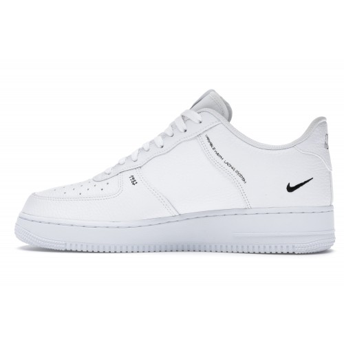 Кроссы Nike Air Force 1 Low Sketch White Black - мужская сетка размеров
