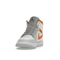 Jordan 1 Mid Starfish Pure Platinum