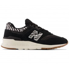 Женские кроссовки New Balance 997H Black White Animal Print (W)